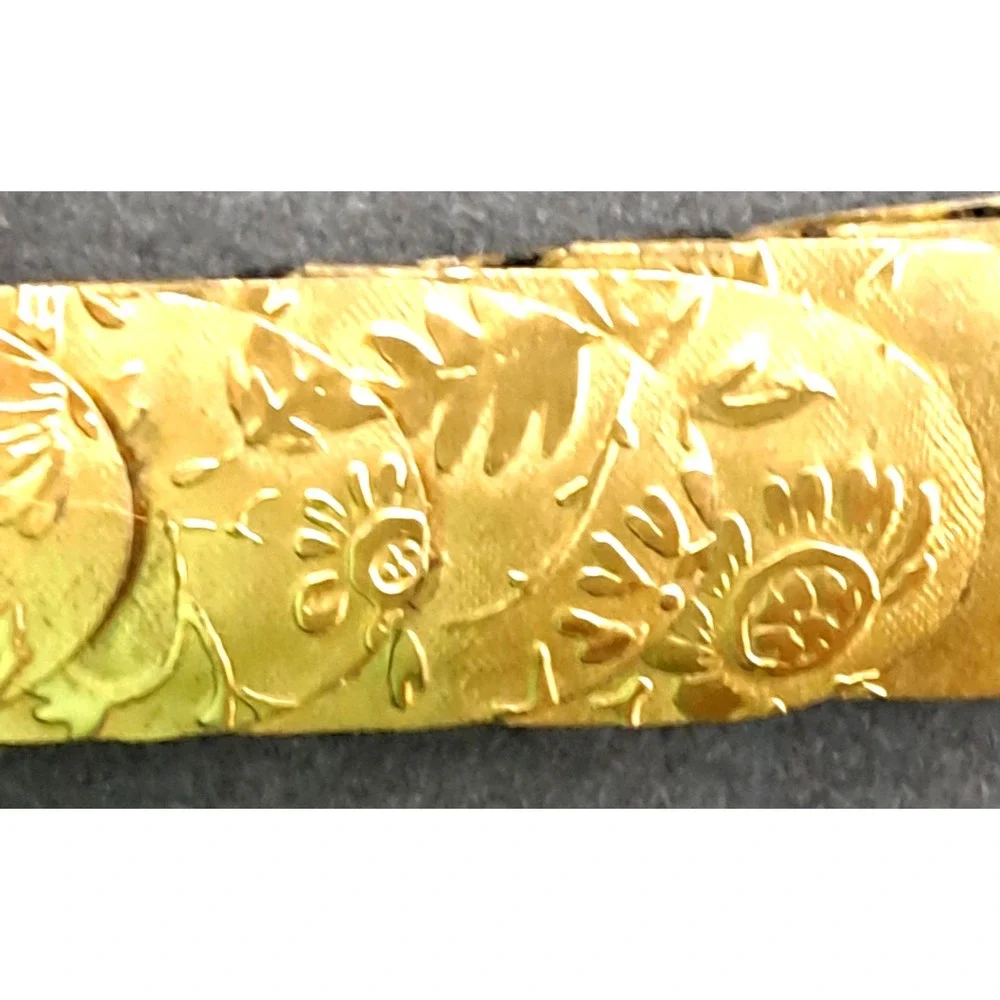 Vintage‎ Gold Metal Belt Womens S/M 24